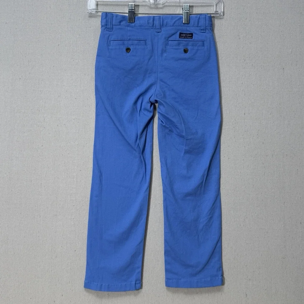 Janie and Jack Boys Blue Chino Pants Size 6 Dress Casual School‎